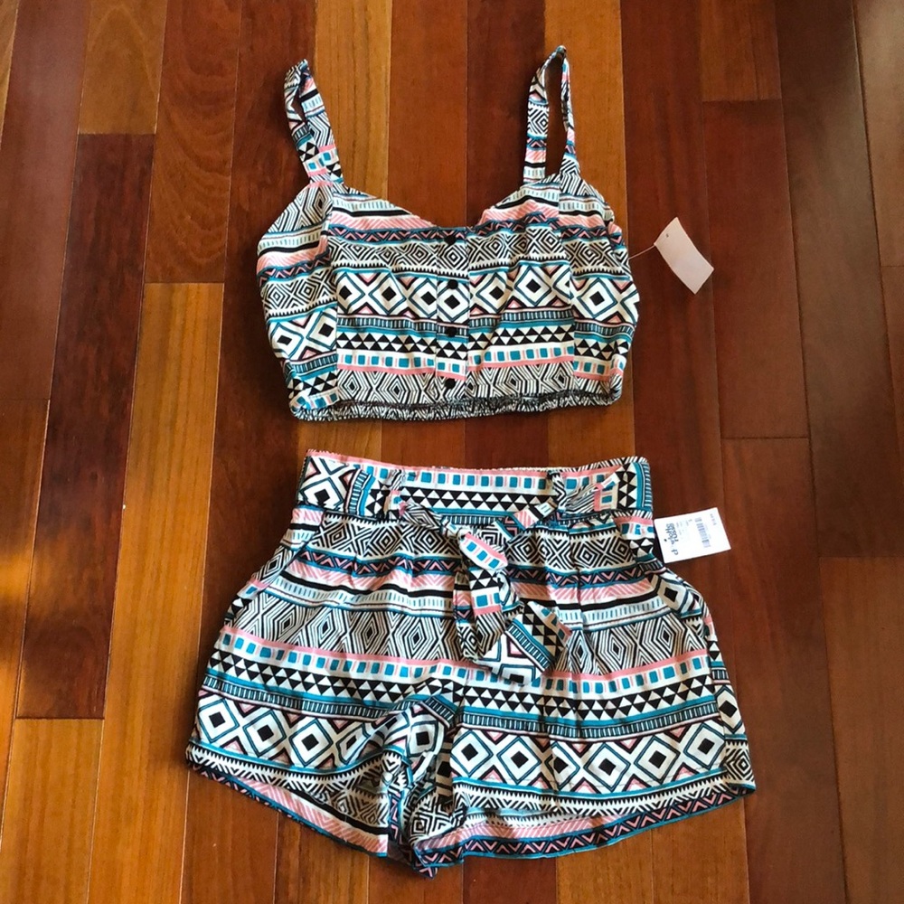 Charlotte Russe matching top & bottom set!
